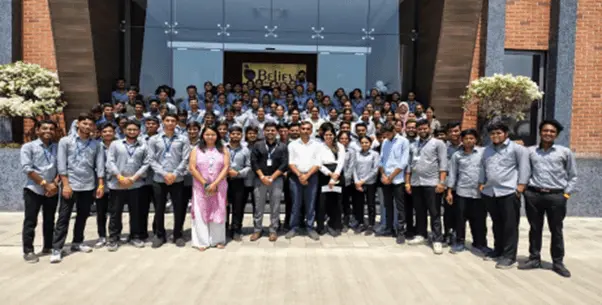 Industrial Visit at Believe International Limited  